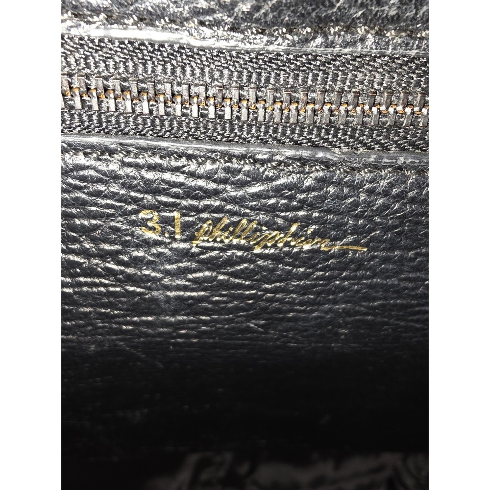 3.1 Phillip Lim Pashli Textured Leather Large Satchel Purse Handbag - Picture 14 of 16
